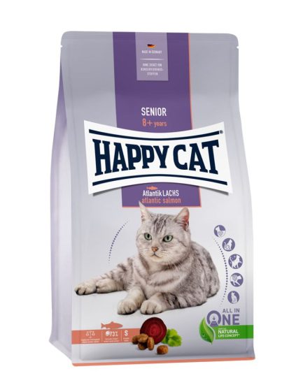 Happy Cat pet food Dry Cat Food for Senior cats (Salmon)