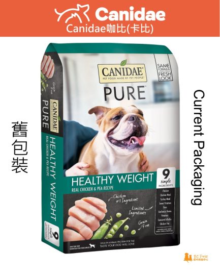 Canidae咖比(卡比) pure RESOLVE 全犬無穀物體重控制配方 雞肉、火雞狗糧舊包裝 Canidae PURE Grain Free Dry Dog Food for Weight Management with Chicken (Current packaging)