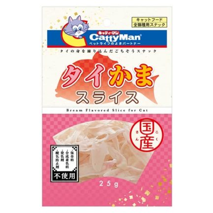 CattyMan 鯛魚銀鱈魚絲 25g