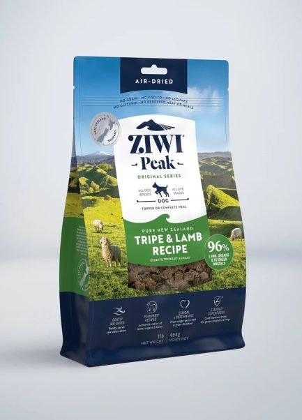 Ziwi Peak巔峰 草胃及羊肉配方風乾狗糧