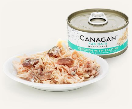 Canagan tins - Chicken with Sardine ingredients photo