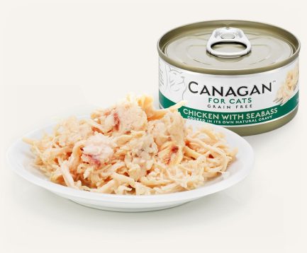 Canagan tins - Chicken with Seabass ingredients photo