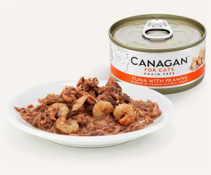 Canagan tins - Tuna with Prawns ingredients photo