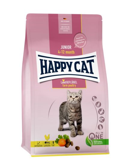 Happy Cat Pet Food Junior Geflugel Poultry Cat Food