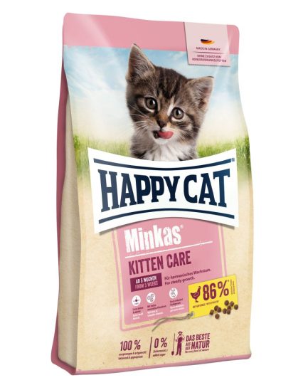 Happy Cat Pet Food Minkas Kitten Care 5 weeks to 6 months Cat Food