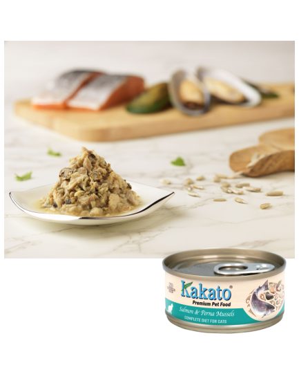 Kakato - 三文魚、翡翠貽貝產品圖 - Salmon and Perna Mussels Product Photo