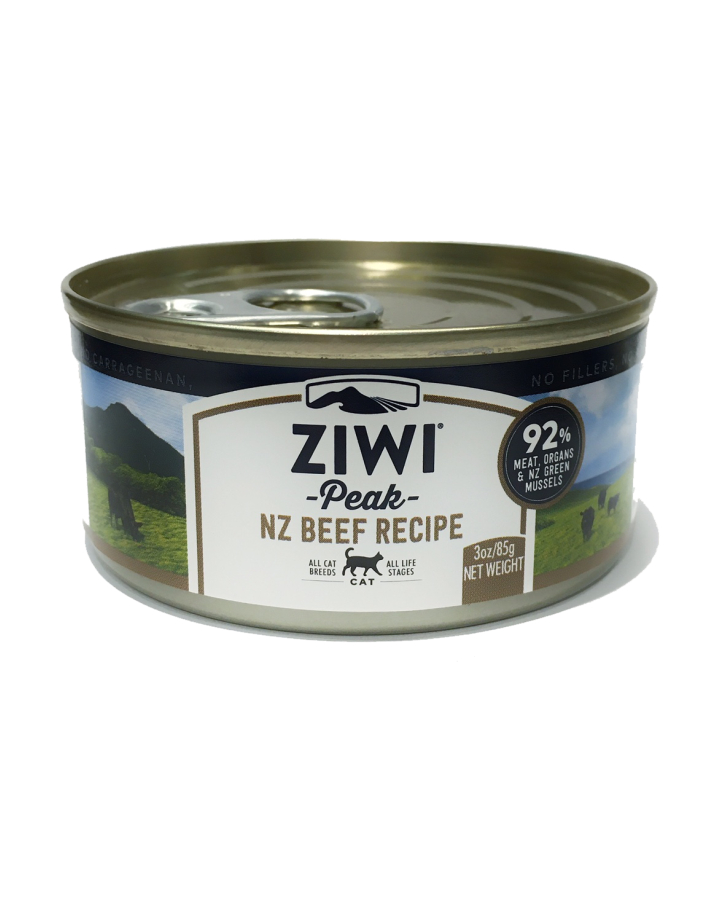 Ziwi Peak巔峰 Beef Canned Cat Food 牛肉貓用主食罐 85g
