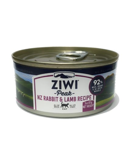 Ziwi-Peak-Rabbit-and-Lamb-Canned-Cat-Food-85g