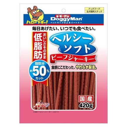 Doggy man 軟牛肉條 420g