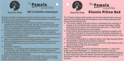 One For Pets Pamola Classic Pillow Bed 寵物經典枕頭床 (可選擇顏色/尺寸)2