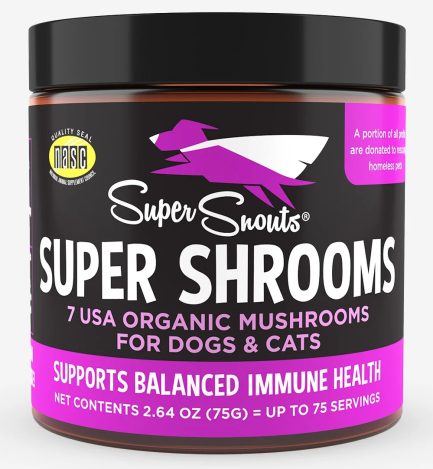 Super Snout Super Shrooms超級養生7種有機菇菌 75g(貓狗適用)