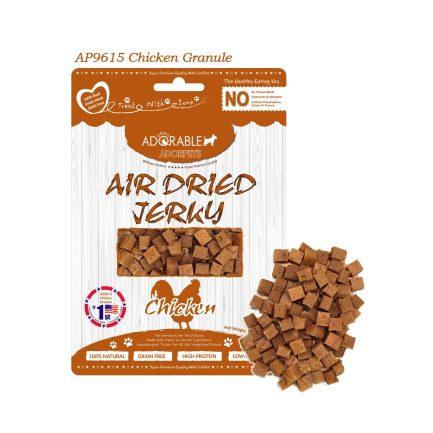 Adorable Adorpets Chicken Granule 天然無穀物風乾 雞肉粒 100g