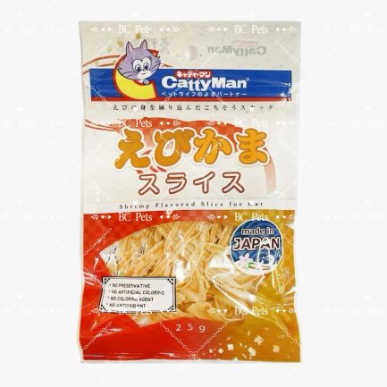 CattyMan 鮮蝦銀鱈魚絲 25g