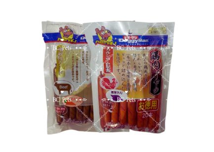 DoggyMan 紫薯雞肉/腸蘿蔔牛肉腸 20pcs