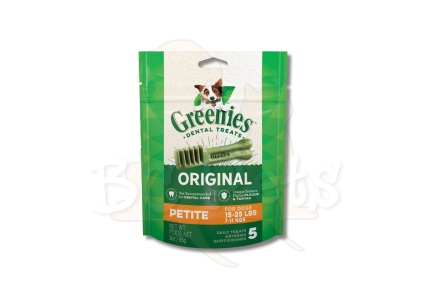 (3月限時優惠)滿$900,即送: Greenies 狗用潔齒骨 Petite (3oz/5pcs) 1包! (狗用) (原價:$38) (此優惠可與其他優惠同時使用)