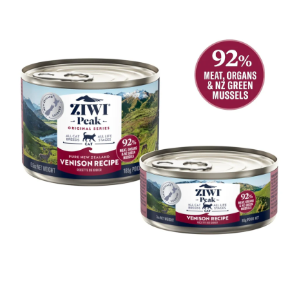 (原箱優惠)Ziwi Peak巔峰 Venison Canned Cat Food 鹿肉貓用主食罐